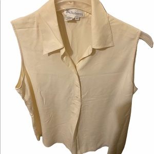 Burberry’s silk blouse